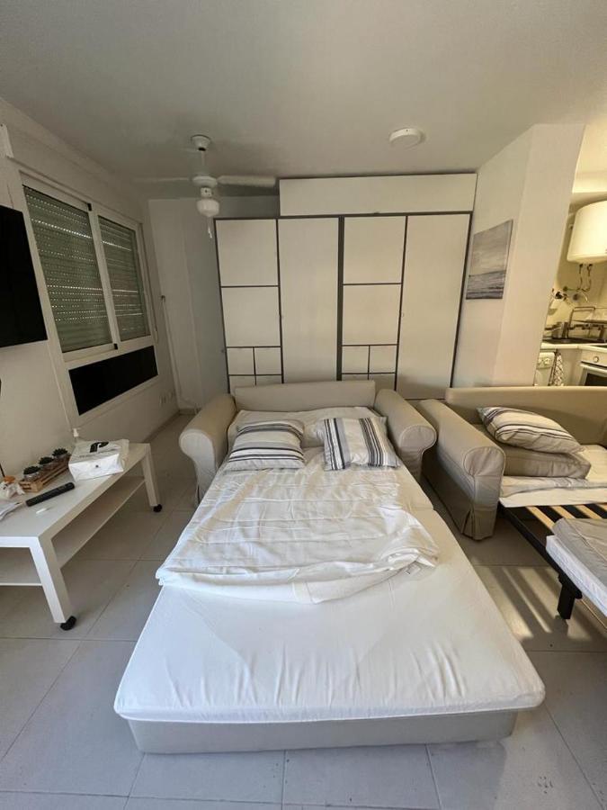 Estudio Playa La Bajadilla Roquetas De Mar Bagian luar foto